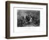 Charge of General Grant, Battle of Shiloh, Tennessee, April 1862, (1862-186)-W Ridgway-Framed Giclee Print