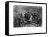 Charge of General Grant, Battle of Shiloh, Tennessee, April 1862, (1862-186)-W Ridgway-Framed Stretched Canvas