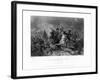 Charge of General Grant, Battle of Shiloh, Tennessee, April 1862, (1862-186)-W Ridgway-Framed Giclee Print