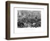 Charge of General Smith's Division, Capture of Fort Donelson, Tennessee, 1862-1867-Felix Octavius Carr Darley-Framed Giclee Print