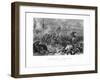 Charge of General Smith's Division, Capture of Fort Donelson, Tennessee, 1862-1867-Felix Octavius Carr Darley-Framed Giclee Print