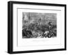 Charge of General Smith's Division, Capture of Fort Donelson, Tennessee, 1862-1867-Felix Octavius Carr Darley-Framed Giclee Print