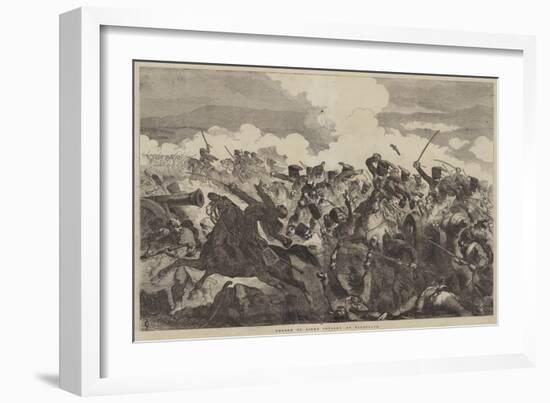 Charge of Light Cavalry, at Balaclava-Sir John Gilbert-Framed Giclee Print