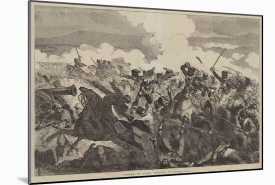 Charge of Light Cavalry, at Balaclava-Sir John Gilbert-Mounted Giclee Print