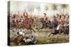 Charge of the 1st Life Guards at Genappe, 17 June 1815, C.1890-Richard Simkin-Stretched Canvas