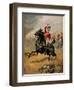 Charge of the 1st Life Guards at Waterloo, 18 June 1815, C.1890-Henry A. Payne-Framed Giclee Print