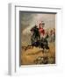 Charge of the 1st Life Guards at Waterloo, 18 June 1815, C.1890-Henry A. Payne-Framed Giclee Print