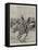 Charge of the 7th Light Dragoons at Corunna-Richard Caton Woodville II-Framed Stretched Canvas