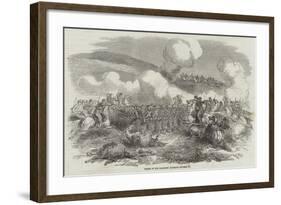 Charge of the Chasseurs D'Afrique, 25 October-null-Framed Giclee Print