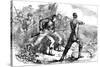 Charge of the Federals at Corinth, American Civil War-null-Stretched Canvas