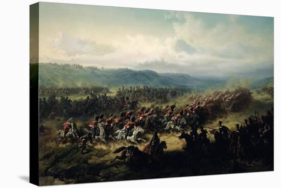 Charge of the Light Brigade, 25th October 1854-Friedrich Kaiser-Stretched Canvas