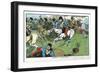 Charge of the Light Brigade at Balaclava, Crimean War, 25 October, 1854-null-Framed Giclee Print