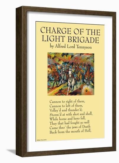 Charge of the Light Brigade-null-Framed Art Print