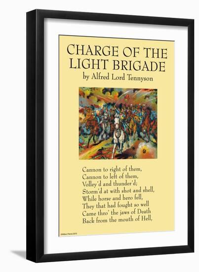 Charge of the Light Brigade-null-Framed Art Print