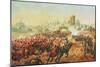 Charge of the Queens Bays Against the Mutineers at Lucknow, 6th March 1858-Henry A. Payne-Mounted Giclee Print
