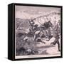 Charge of the Scots at Homildon Hill Ad 1402-Walter Paget-Framed Stretched Canvas