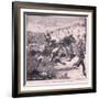 Charge of the Scots at Homildon Hill Ad 1402-Walter Paget-Framed Giclee Print
