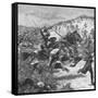 Charge of the Scots at the Battle of Homildon Hill, Northumberland, 1402-null-Framed Stretched Canvas