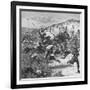 Charge of the Scots at the Battle of Homildon Hill, Northumberland, 1402-null-Framed Giclee Print