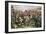 Charge of the Scots Greys at Waterloo-Richard Caton Woodville-Framed Giclee Print