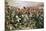 Charge of the Scots Greys at Waterloo-Richard Caton Woodville-Mounted Giclee Print