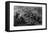 Charge of the Zouaves, Capture of Roanoke Island, North Carolina, 1862-1867-JJ Crew-Framed Stretched Canvas