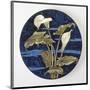 Charger - Calla Lily Pattern-Unknown 19th Century American Artisan-Mounted Art Print