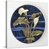 Charger - Calla Lily Pattern-Unknown 19th Century American Artisan-Stretched Canvas