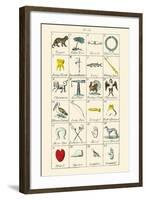 Charges-Hugh Clark-Framed Art Print