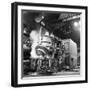 Charging a Furnace, Park Gate Iron and Steel Co, Rotherham, South Yorkshire, 1964-Michael Walters-Framed Photographic Print