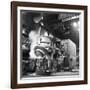 Charging a Furnace, Park Gate Iron and Steel Co, Rotherham, South Yorkshire, 1964-Michael Walters-Framed Photographic Print