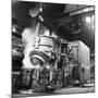 Charging a Furnace, Park Gate Iron and Steel Co, Rotherham, South Yorkshire, 1964-Michael Walters-Mounted Photographic Print