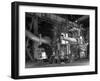 Charging an Electric Arc Furnace, Park Gate Iron and Steel Co, Rotherham, South Yorkshire, 1964-Michael Walters-Framed Photographic Print