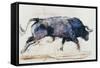 Charging Bull, 1998-Mark Adlington-Framed Stretched Canvas