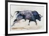 Charging Bull, 1998-Mark Adlington-Framed Premium Giclee Print
