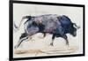 Charging Bull, 1998-Mark Adlington-Framed Giclee Print