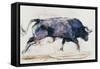Charging Bull, 1998-Mark Adlington-Framed Stretched Canvas