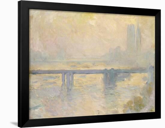 Charing Cross Bridge, 1903-Claude Monet-Framed Giclee Print