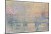 Charing Cross Bridge, C.1900-Claude Monet-Mounted Giclee Print