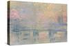 Charing Cross Bridge, C.1900-Claude Monet-Stretched Canvas