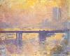 Charing Cross Bridge, c.1905-Claude Monet-Framed Textured Art