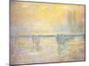 Charing Cross Bridge, Fog; Charing Cross Bridge, Brouillard, 1902-Claude Monet-Mounted Giclee Print