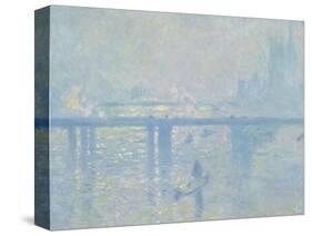 Charing-Cross Bridge in London, 1899-Claude Monet-Stretched Canvas