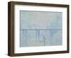 Charing-Cross Bridge in London, 1899-Claude Monet-Framed Giclee Print