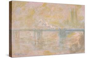 Charing-Cross Bridge in London, C. 1902-Claude Monet-Stretched Canvas