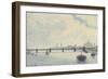 Charing Cross Bridge, London, 1890-Camille Pissarro-Framed Art Print