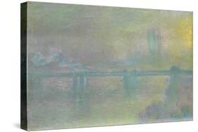 Charing Cross Bridge, London, 1901-Claude Monet-Stretched Canvas