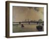 Charing Cross Bridge, London; Le Pont De Charing Cross, Londres-Camille Pissarro-Framed Giclee Print