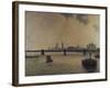 Charing Cross Bridge, London; Le Pont De Charing Cross, Londres-Camille Pissarro-Framed Giclee Print