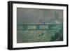 Charing Cross Bridge, London,-Claude Monet-Framed Giclee Print